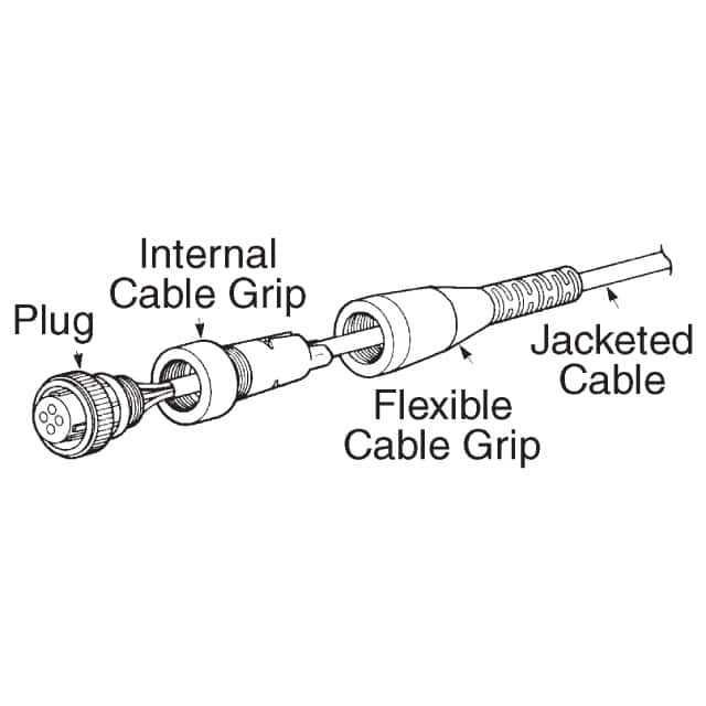 207490-1 TE Connectivity AMP Connectors  Circular Connector Accessories